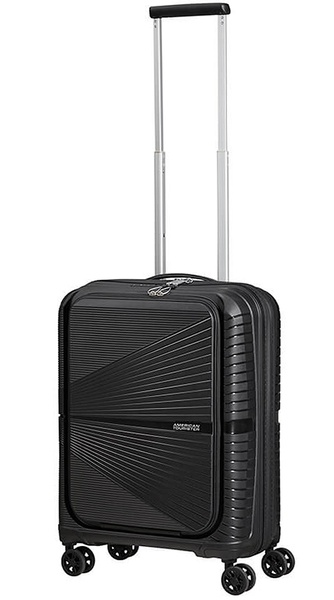 American Tourister Airconic suitcase with laptop compartment up to 15.6" made of polypropylene on 4 wheels 88g*005 Onyx Black (small)
