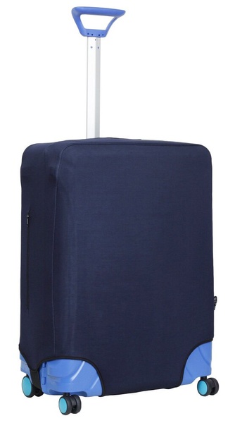 Universal protective cover for medium suitcase 8002-4 dark blue