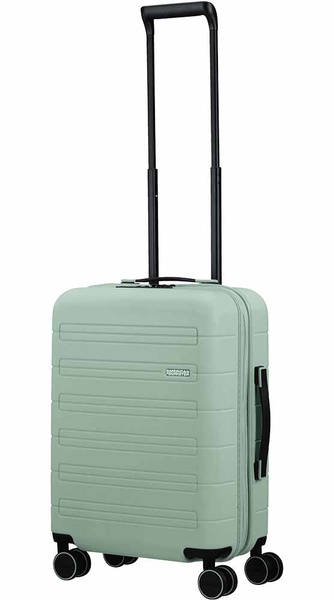 Polycarbonate suitcase American Tourister Novastream on 4 wheels MC7*001 Nomad Green (small)