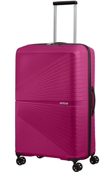 Ultralight suitcase American Tourister Airconic made of polypropylene on 4 wheels 88G * 003 Deep Orchid (large)
