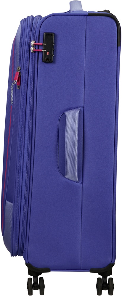 Чемодан American Tourister Pulsonic текстильный на 4-х колесах MD6*003 Soft Lilac (большой)