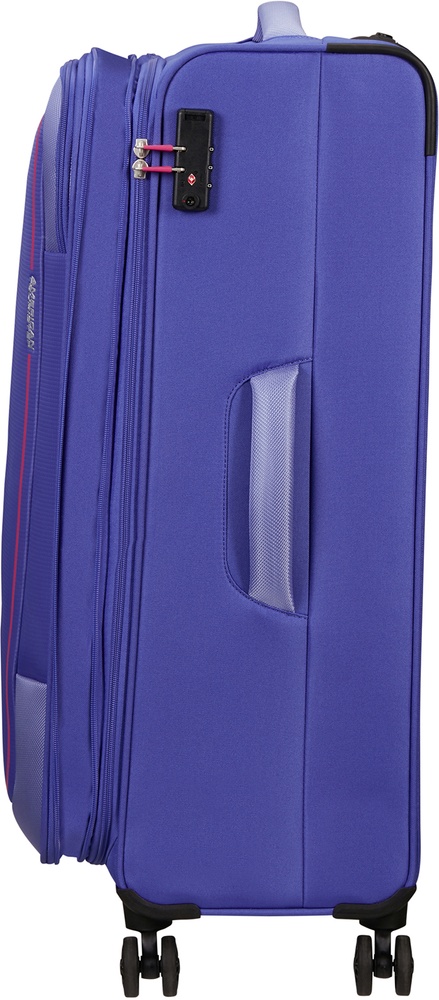 Чемодан American Tourister Pulsonic текстильный на 4-х колесах MD6*003 Soft Lilac (большой)