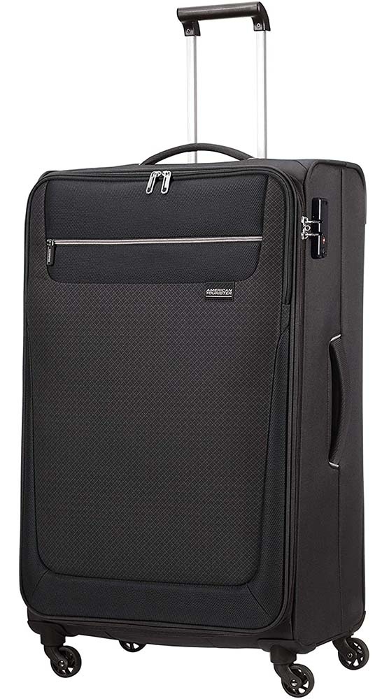 Suitcase American Tourister Sunny South textile on 4 wheels MA9*004 Black (large)