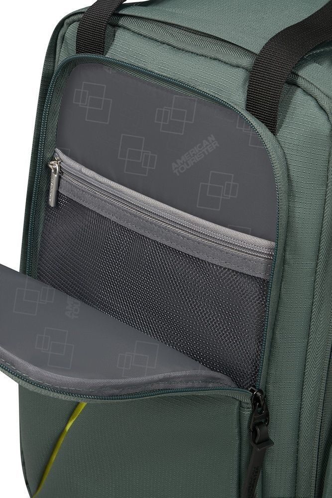Рюкзак на колесах American Tourister Take2Cabin WH MS для ручної поклажі в Wizz Air 91G*013 Dark Forest