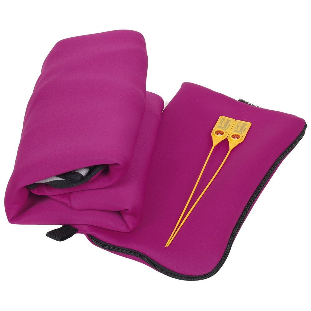 Universal Protective Cover for Small Suitcase 9003-61 Dark fuchsia