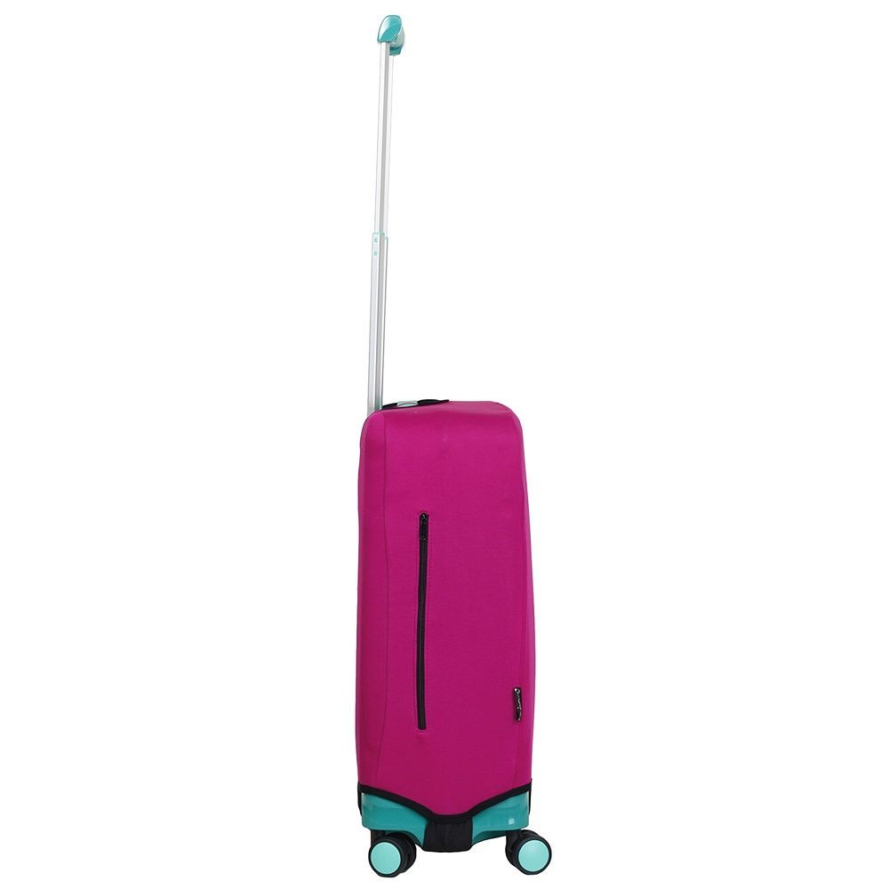 Universal Protective Cover for Small Suitcase 9003-61 Dark fuchsia