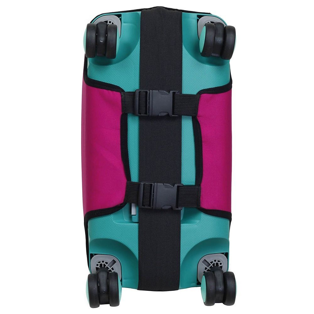 Universal Protective Cover for Small Suitcase 9003-61 Dark fuchsia