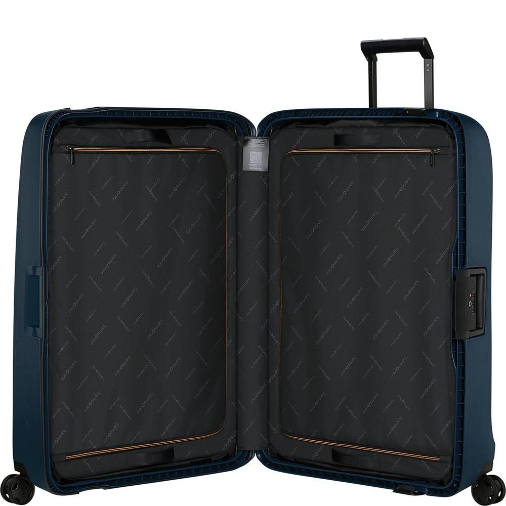 Валіза Samsonite Essens з поліпропілену на 4-х колесах KM0*004 Midnight Blue (гігант)