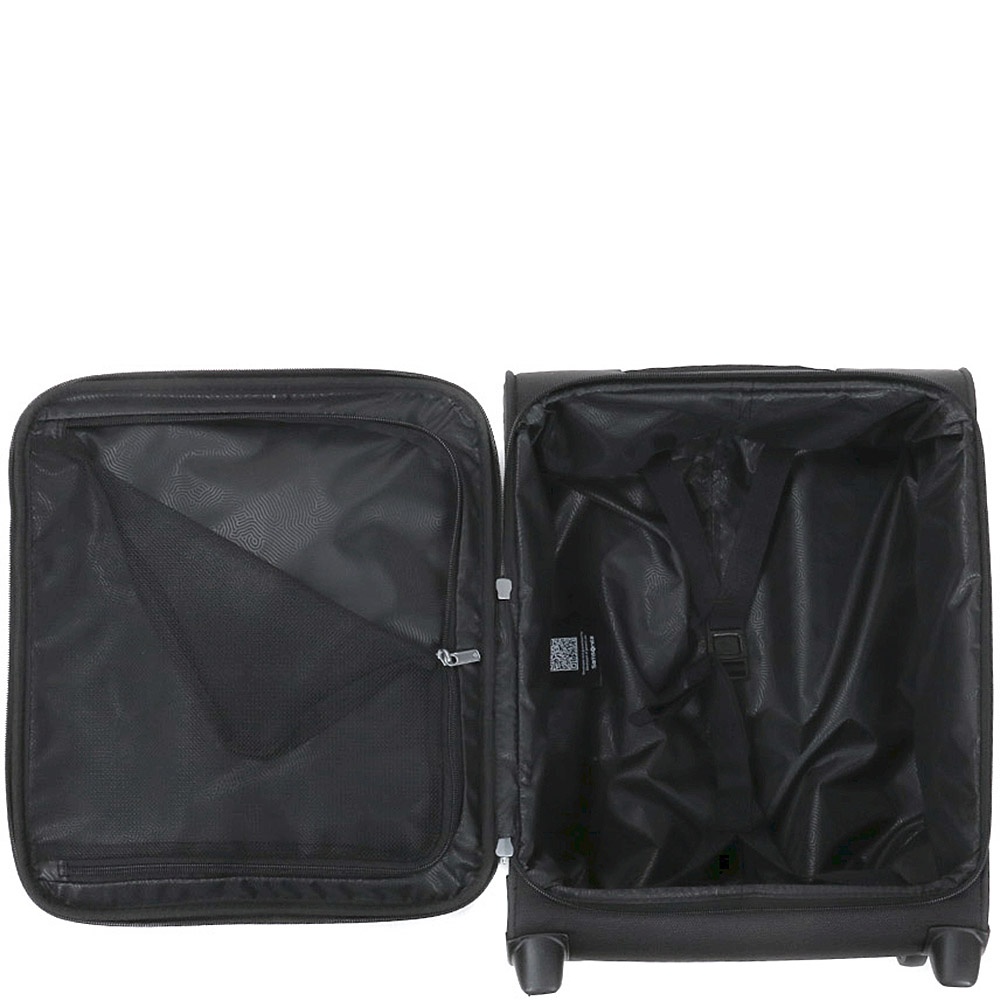 Suitcase Samsonite Urbify textile on 2 wheels Underseater KO7*004 Black (extra small)