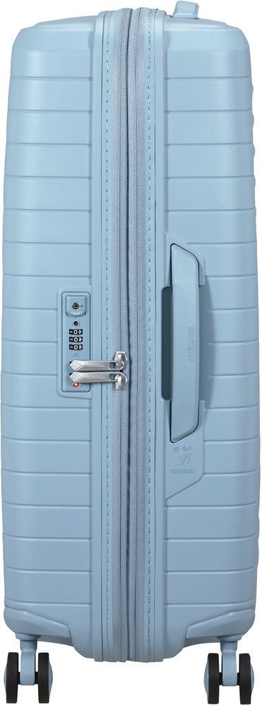 Чемодан American Tourister FastForward из полипропилена на 4-х колесах MI0*002 Steel Blue (средний)