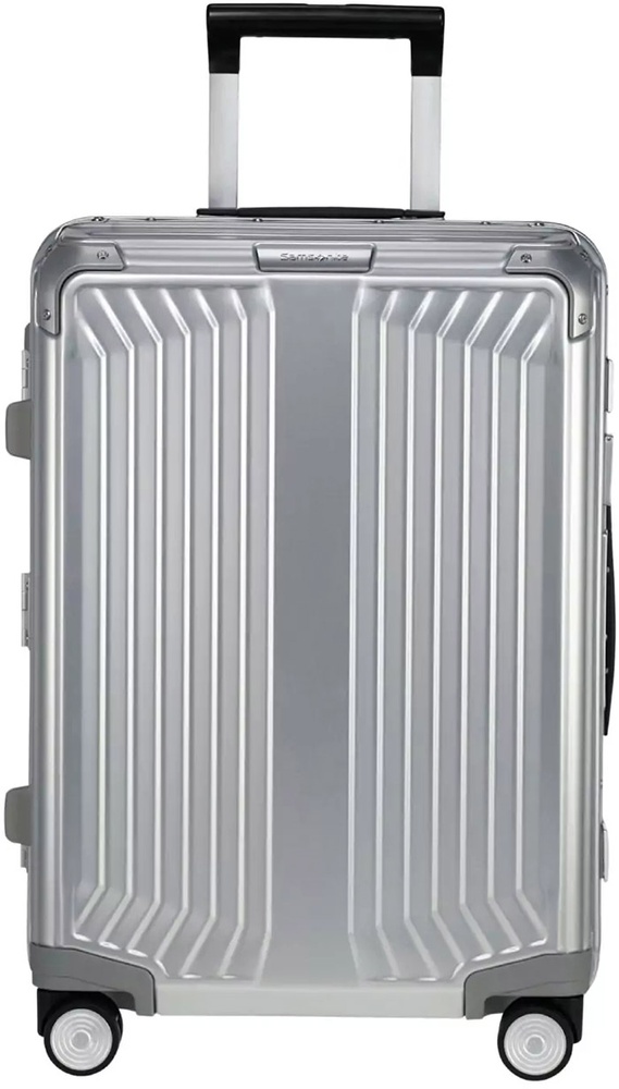 Валіза Samsonite Lite-Box Alu з алюмінію на 4-х колесах CS0*001 Aluminium (мала)