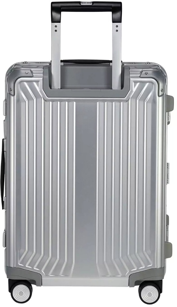 Валіза Samsonite Lite-Box Alu з алюмінію на 4-х колесах CS0*001 Aluminium (мала)