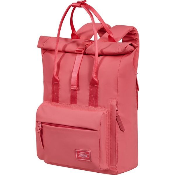 Women's casual backpack American Tourister Urban Groove Backpack UG16 City Puff 24G*075 Pink Glitch