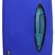 Universal protective cover for medium suitcase 8002-34 electrician (bright blue)