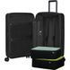 Чемодан Samsonite Restackd из полипропилена на 4-х колесах KO6*003 Black (средний)