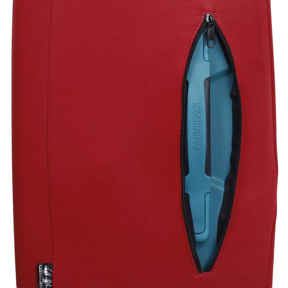 Universal protective cover for medium suitcase 8002-18 red