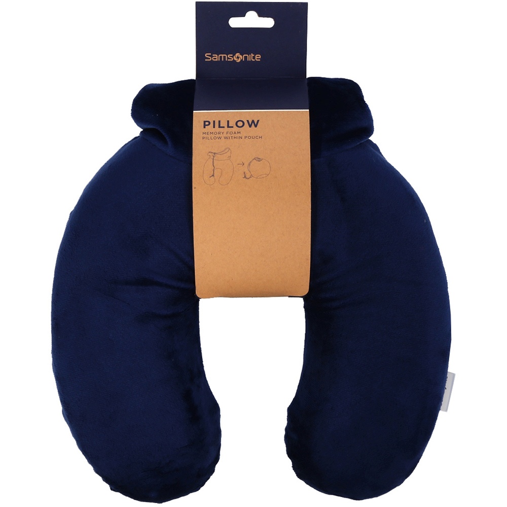 Travel fleece pillow Samsonite Global TA Memory Foam Pillow CO1*023;11 Midnight Blue