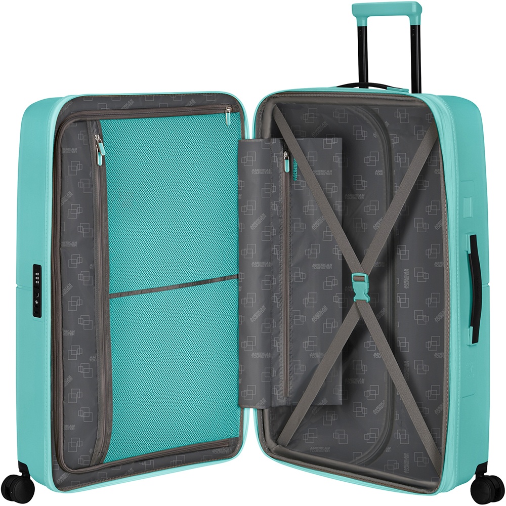 Валіза American Tourister Dashpop із поліпропілену на 4-х колесах MG5*003;21 Aqua Sky (велика)