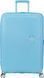 Suitcase American Tourister Soundbox made of polypropylene on 4 wheels 32G*003 Blueberry Fizz (large)