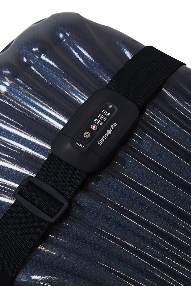 Luggage strap Samsonite Ta Revolution with combination lock with TSA system KR7*018;09 Black