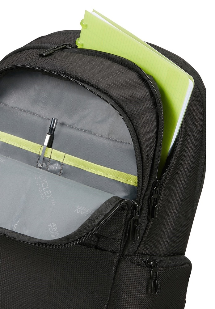 Casual backpack with laptop compartment up to 15.6” American Tourister Work-E MB6*003 Black