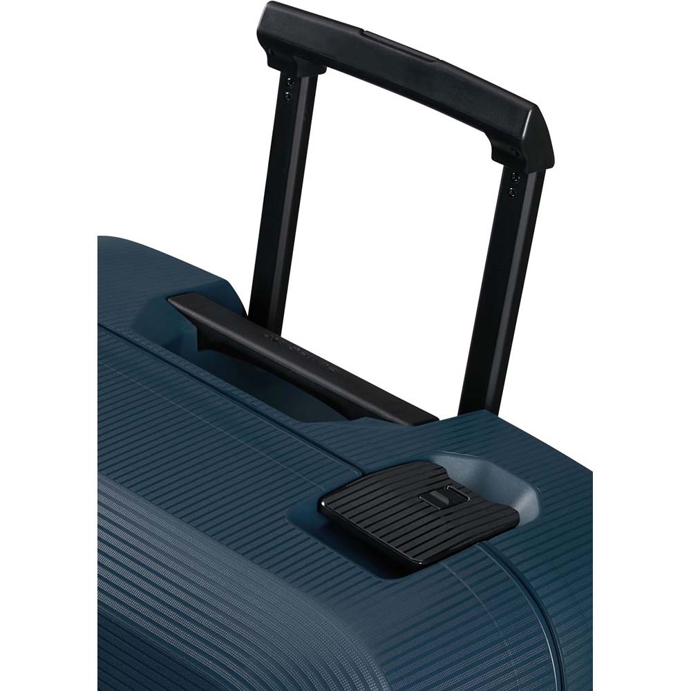 Suitcase Samsonite Magnum Eco made of polypropylene on 4 wheels KH2 * 004 Midnight Blue (giant)
