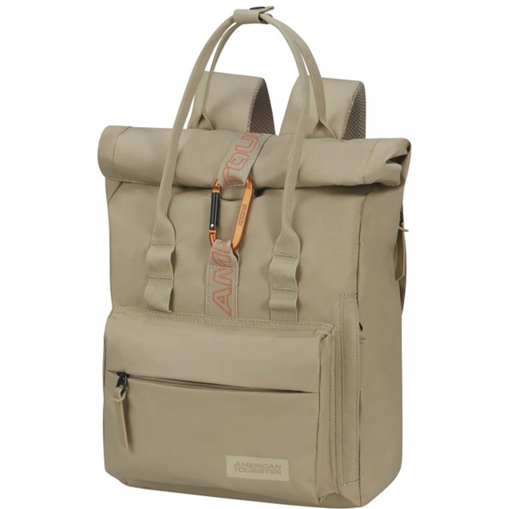 Women's casual backpack American Tourister Urban Groove Backpack UG16 Outdoor with moisture impregnation 24G*059;55 Beige