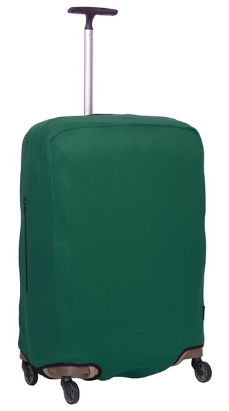 Universal protective cover for a large suitcase 9001-32 Dark green (bottle)