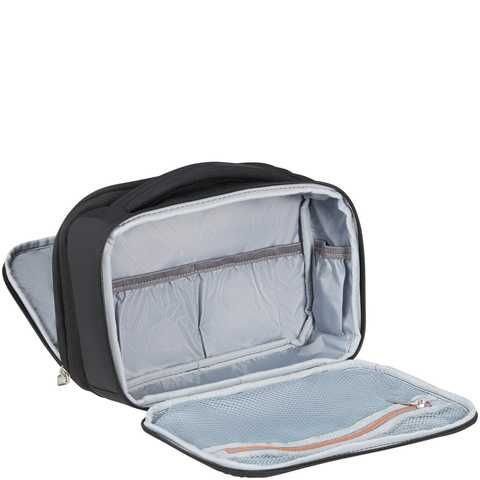 Textile toiletry case American Tourister Wanderlite MJ6*001 Shadow Black - American Tourister, Samsonite, TUMI suitcase store - buy a suitcase in the company's online store Textile toiletry case American Tourister Wanderlite MJ6*001 Shadow Black - American Tourister, Samsonite, TUMI suitcase store - buy a suitcase in the company's online store