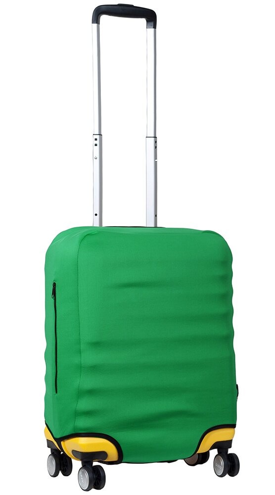 Универсальный защитный чехол для малого чемодана 8003-13 изумрудный