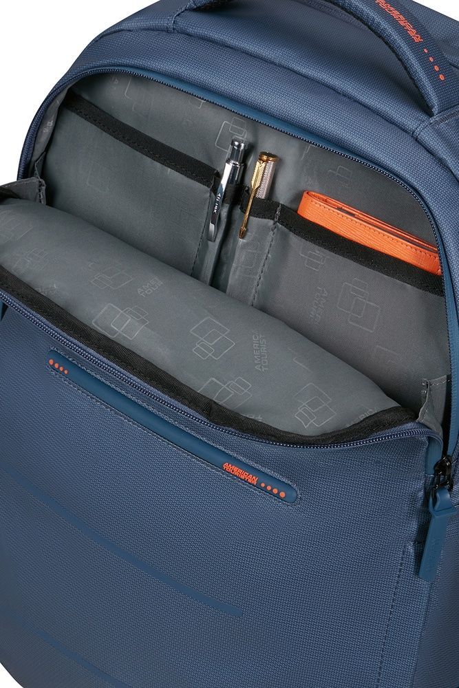 Рюкзак повсякденний American Tourister з відділенням для ноутбука до 15,6''  Urban Groove 24G*043 Navy/Orange
