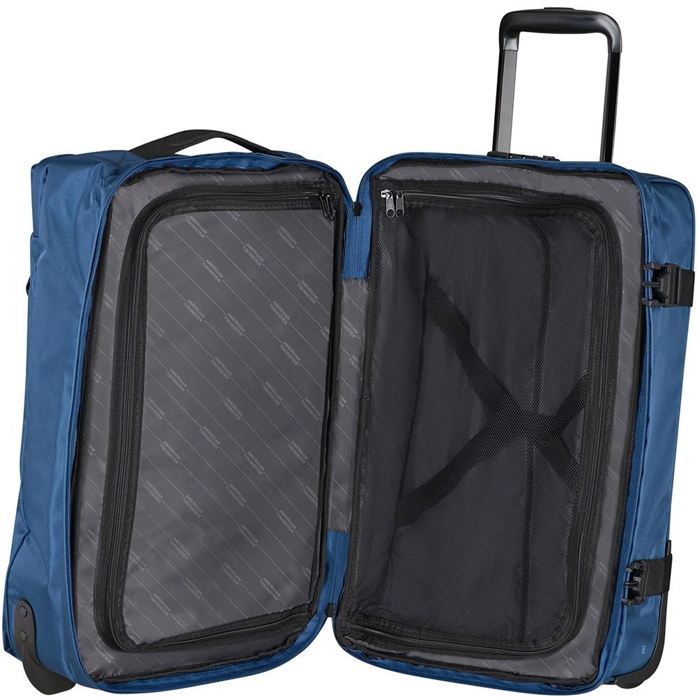 Travel bag on 2 wheels American Tourister Urban Track textile MD1*001 Combat Navy (small)