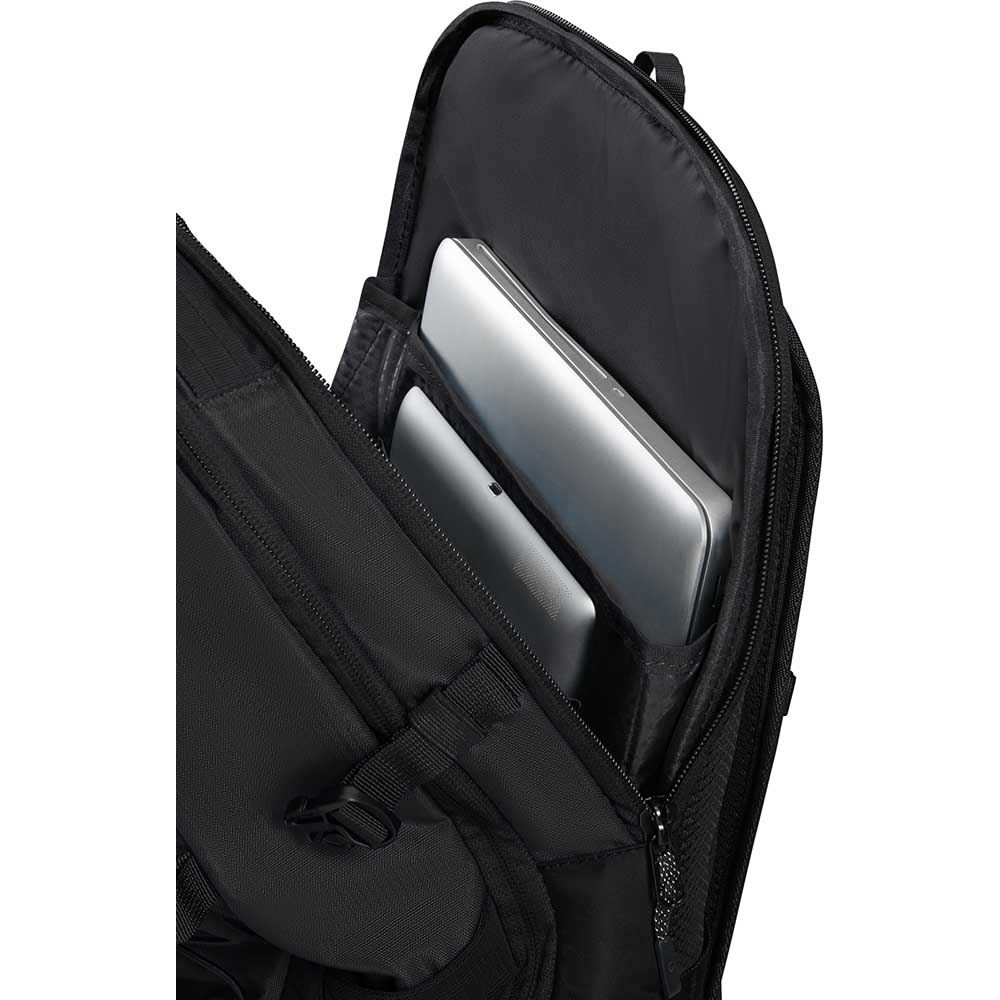 Backpack Samsonite DYE-NAMIC L everyday with laptop compartment up to 17.3" KL4*005;09 Black