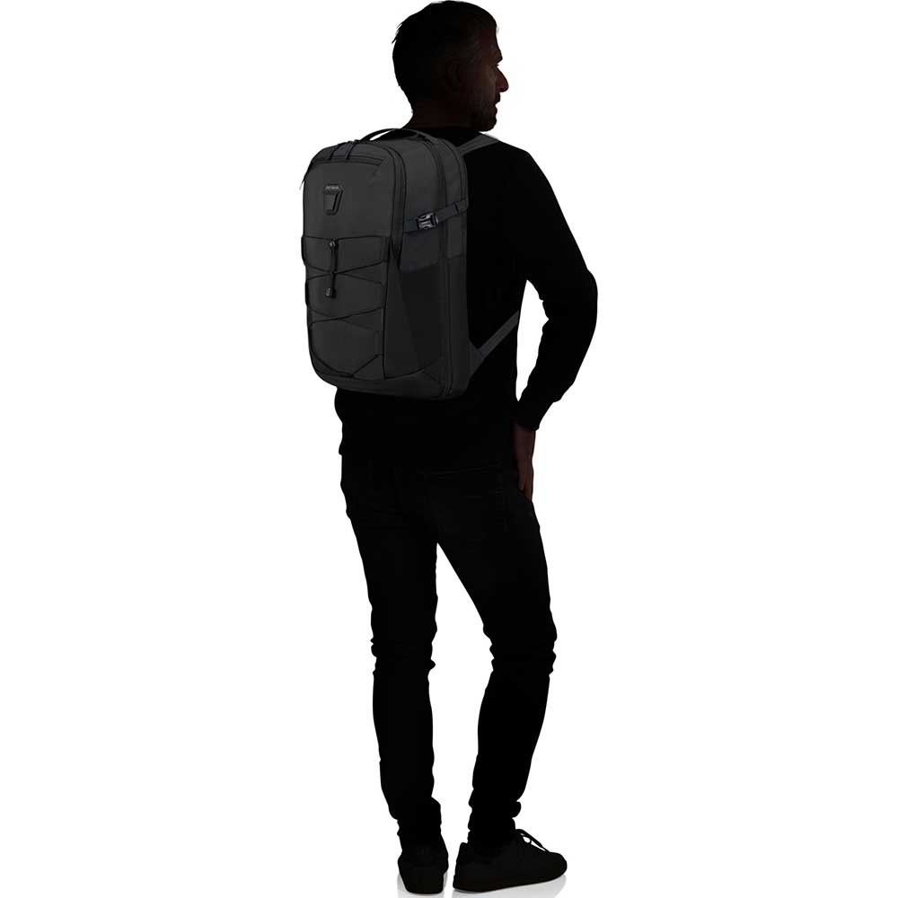 Backpack Samsonite DYE-NAMIC L everyday with laptop compartment up to 17.3" KL4*005;09 Black