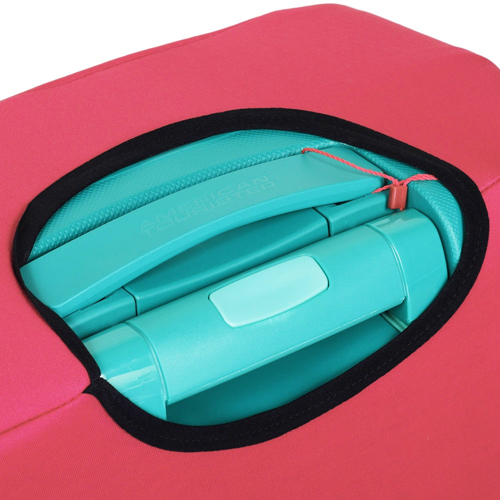 Universal protective cover for small suitcase 9003-56 Pink