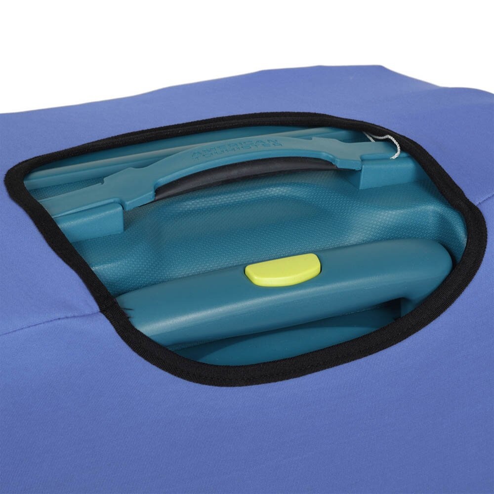 Универсальный защитный чехол для среднего чемодана 8002-33 Джинс