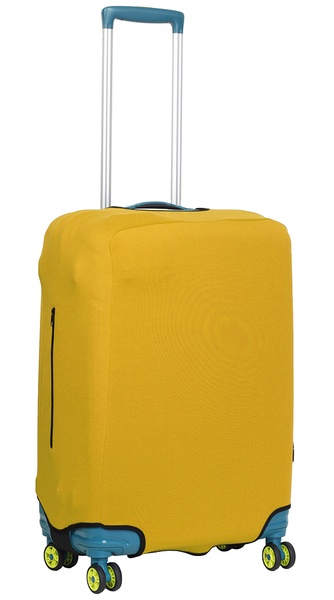 Универсальный защитный чехол для среднего чемодана 8002-43 горчичный