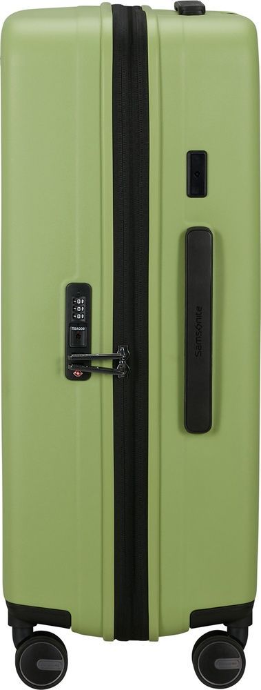 Suitcase Samsonite Restackd made of polypropylene on 4 wheels KO6*003 Wasabi (medium)