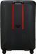 Suitcase Samsonite Essens made of polypropylene on 4 wheels KM0*004 Charcoal/Red (extra large)