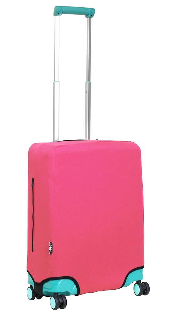 Universal protective cover for small suitcase 9003-56 Pink