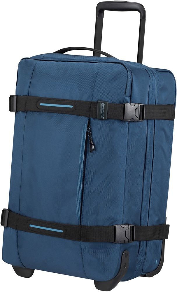 Travel bag on 2 wheels American Tourister Urban Track textile MD1*001 Combat Navy (small)