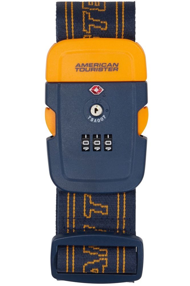 Багажный ремень American Tourister Ta с системой TSA MF3*003;41 Navy/Orange