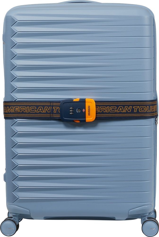 Багажный ремень American Tourister Ta с системой TSA MF3*003;41 Navy/Orange