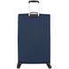 Ультралёгкий чемодан American Tourister Lite Ray текстильный на 4-х колесах 94g*005 Midnight Navy (большой)