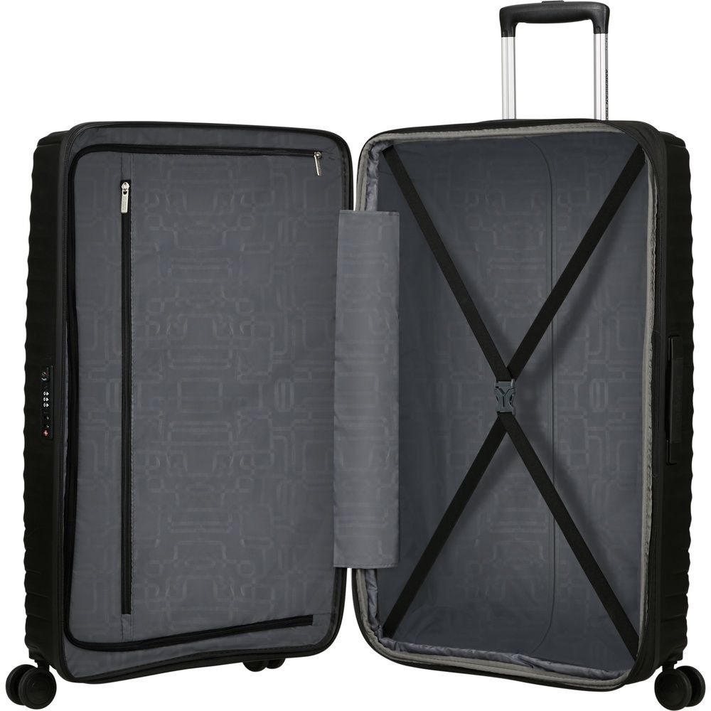 Валіза American Tourister Diablast на 4-х колесах з поліпропілену MK2*003;09 Black Code (велика)