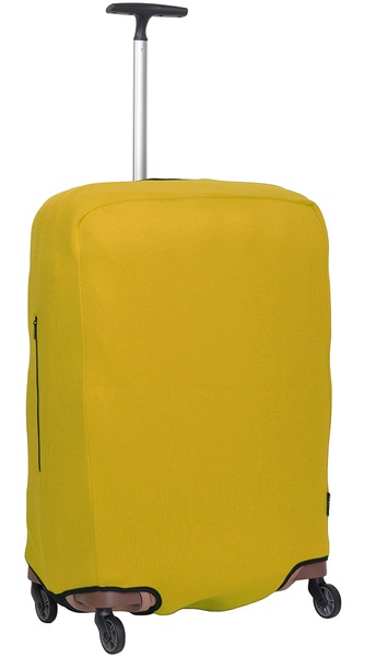 Универсальный защитный чехол для большого чемодана 8001-43 горчичный