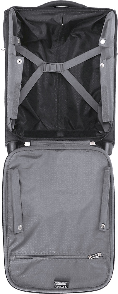 Чемодан Samsonite Respark текстильный на 2-х колесах Underseater KJ3*001 Ozone Black (экстра малый)