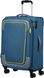 American Tourister Pulsonic textile suitcase on 4 wheels MD6*002 Coronet Blue (medium)