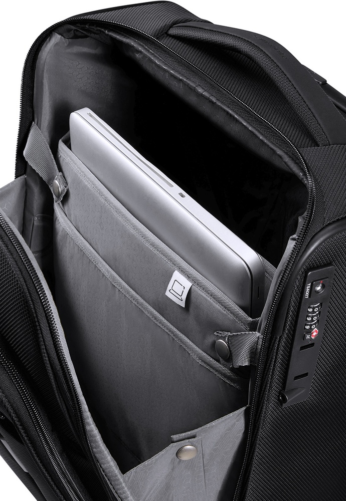 Чемодан Samsonite Respark текстильный на 2-х колесах Underseater KJ3*001 Ozone Black (экстра малый)