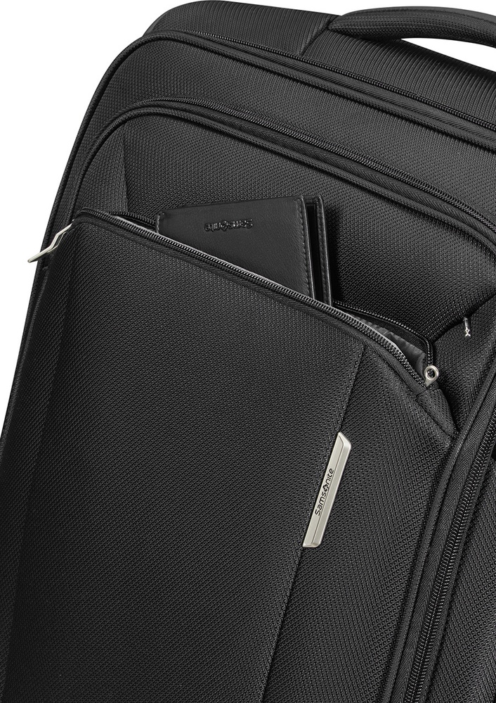 Чемодан Samsonite Respark текстильный на 2-х колесах Underseater KJ3*001 Ozone Black (экстра малый)